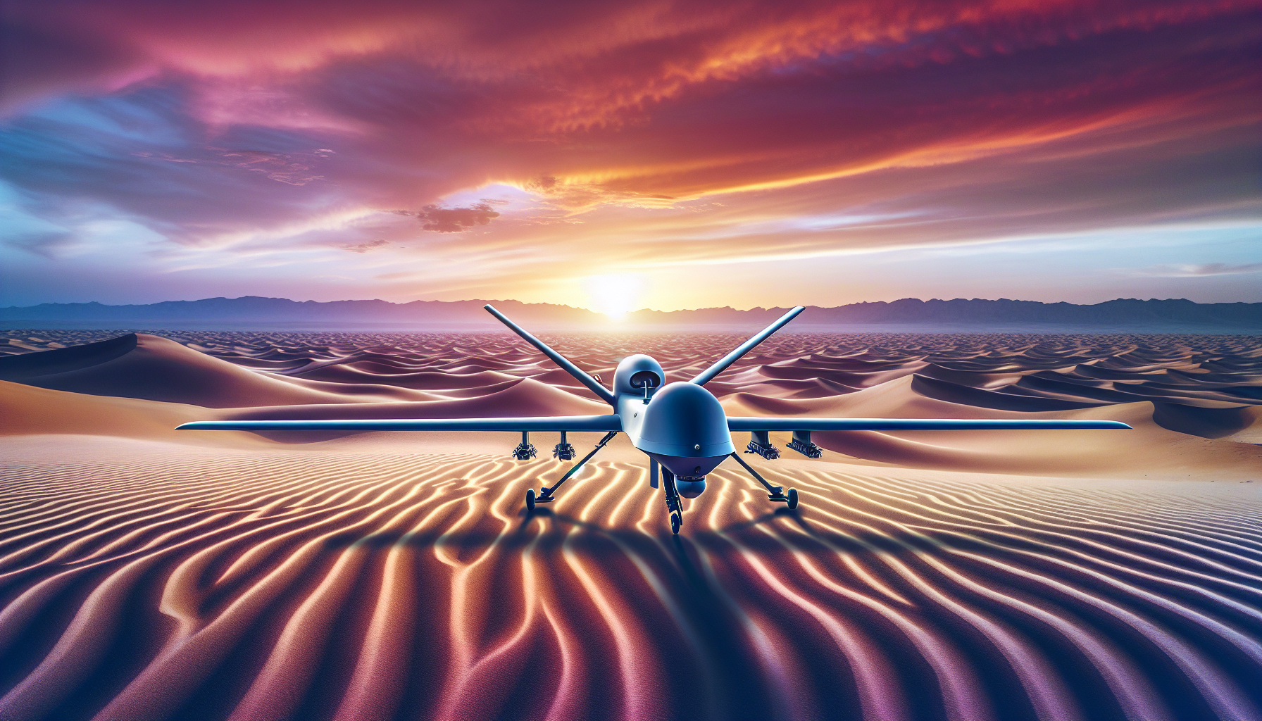 The US has rolled out a one-way attack drone squadron in the Middle East