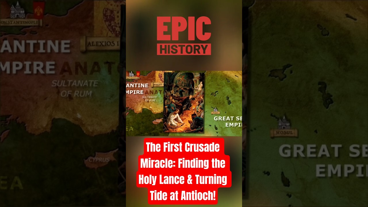 The First Crusade Miracle: Finding the Holy Lance & Turning Tide at Antioch!